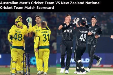 Australian Men’s Cricket Team VS New Zealand National Cricket Team Match Scorecard