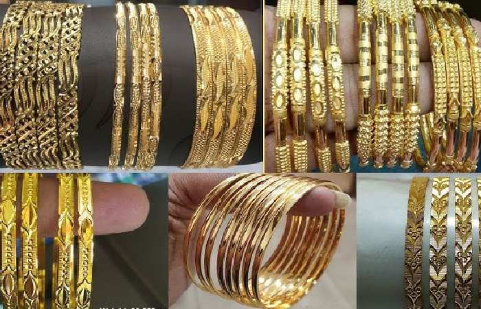 daily wear gold bangles
