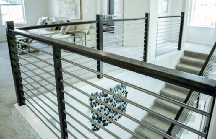 horizontal bar railing