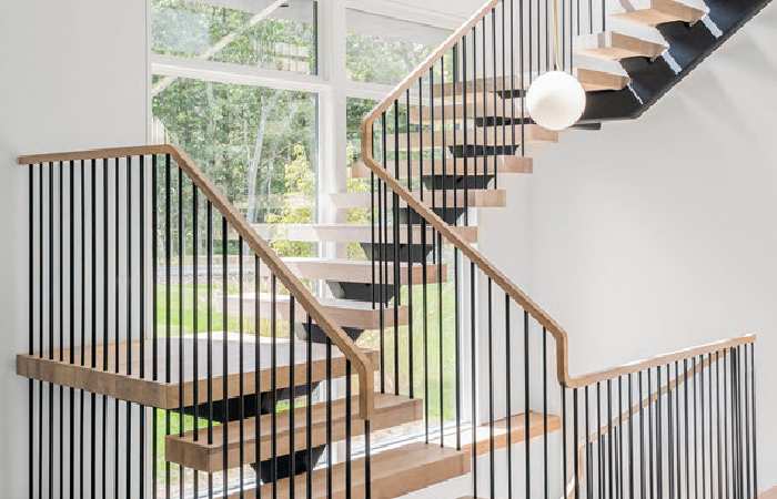 vertical bar railing
