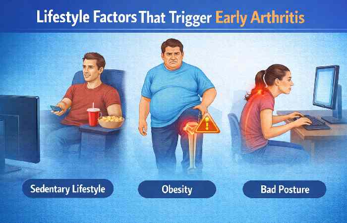 lifestyle factors that trigger early arthritis
