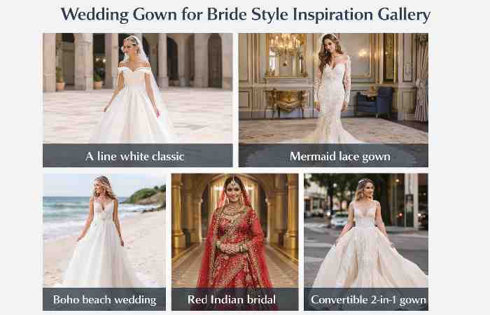 wedding gown for bride style
