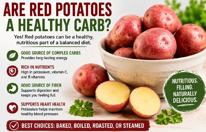 are red potatoes a healthy carb