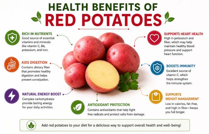 benefits of red potatoes