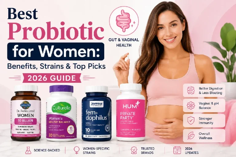 Best Probiotic for Women: Benefits, Strains & Top Picks (2026 Guide)
