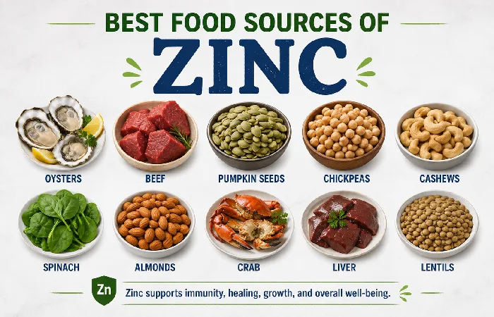 best food sources of zinc