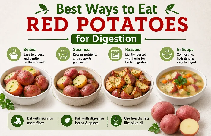 best ways to eat red potatoes for digestion