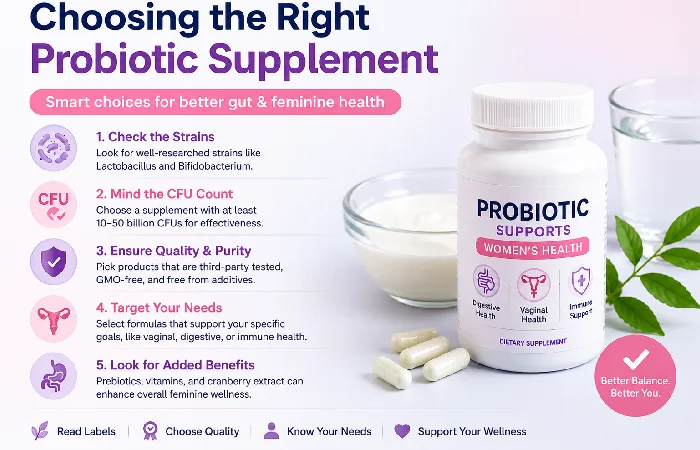 choosing the right probiotic supplement