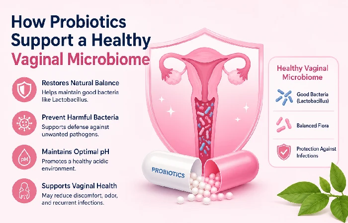 how probiotics support a healthy vaginal microbiome