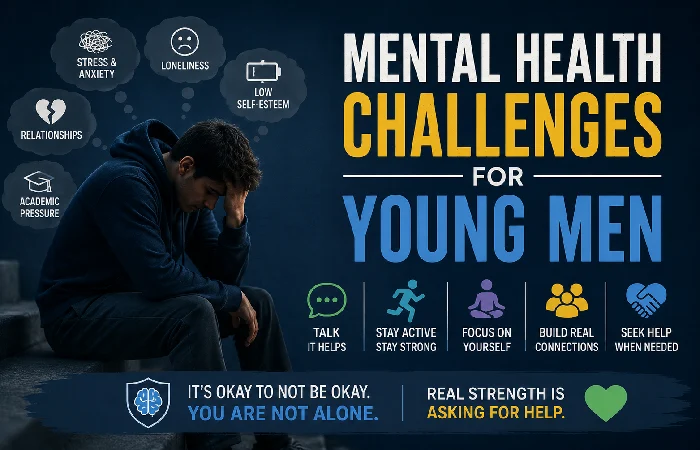 mental health challenges for young men