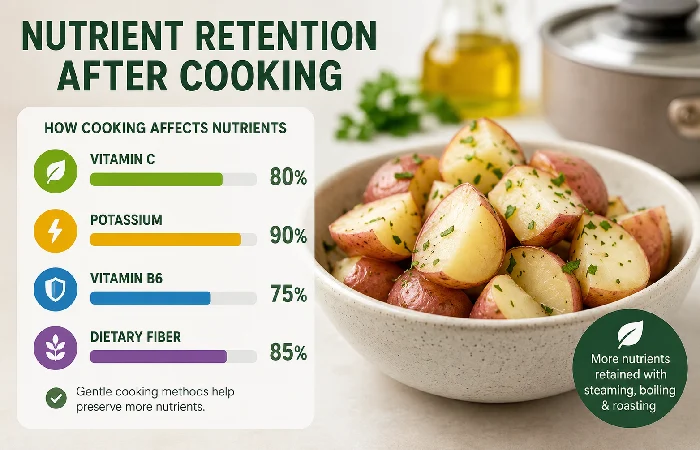 nutrient retention after cooking