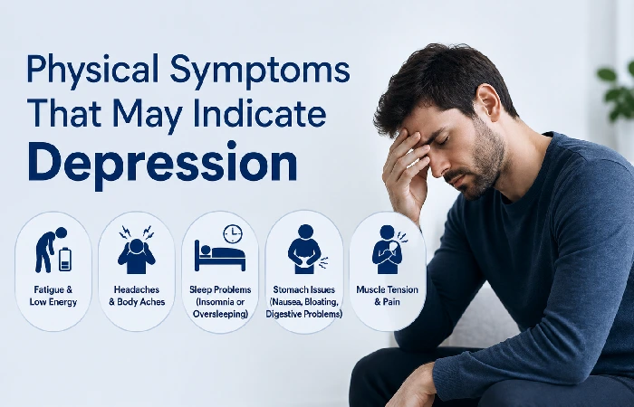physical symptoms that may indicate depression