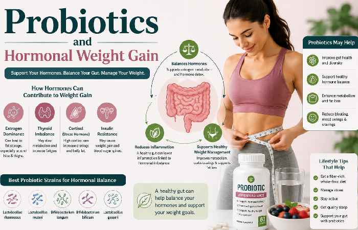 probiotics and hormonal weight gain