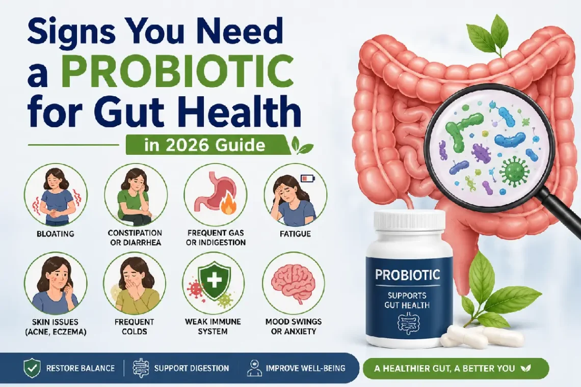signs you need a probiotic for gut health