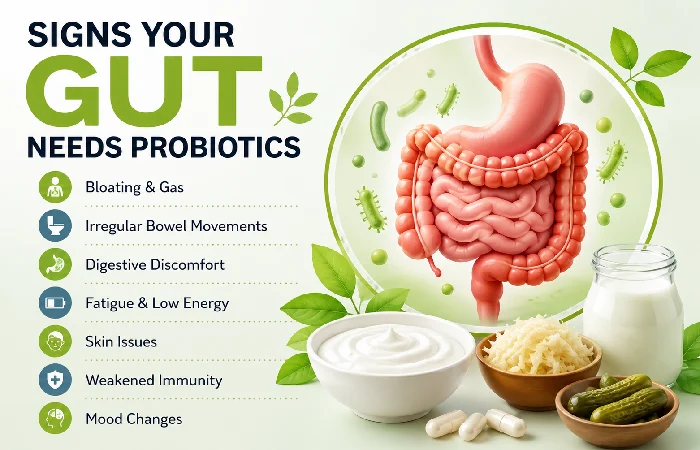 signs your gut needs probiotics