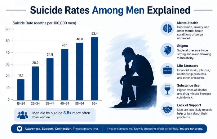 suicide rates among men explained