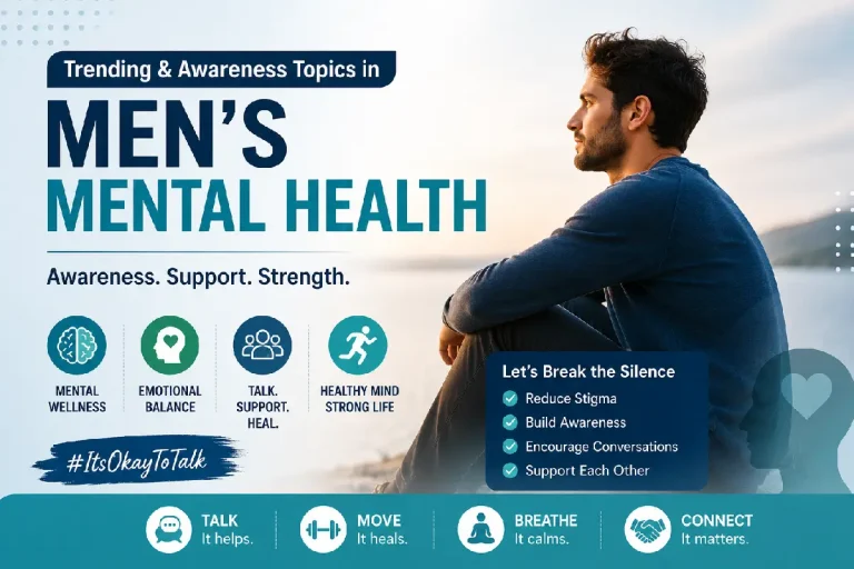 Trending & Awareness Topics in Men’s Mental Health