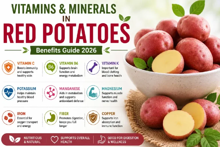Vitamins and Minerals in Red Potatoes Benefits Guide 2026