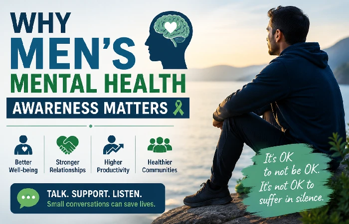 why men’s mental health awareness matters