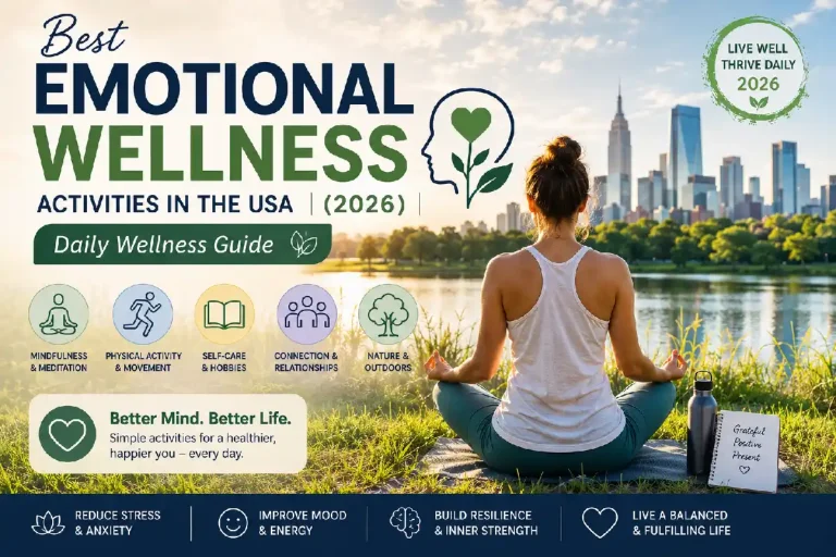 Best Emotional Wellness Activities in the USA (2026) | Daily Wellness Guide