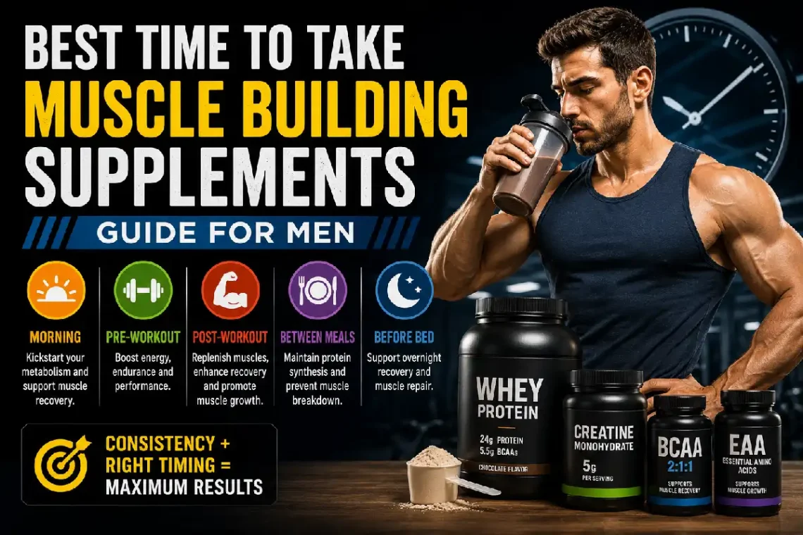best time to take muscle building supplements