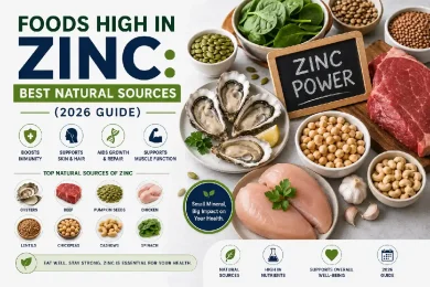 foods high in zinc