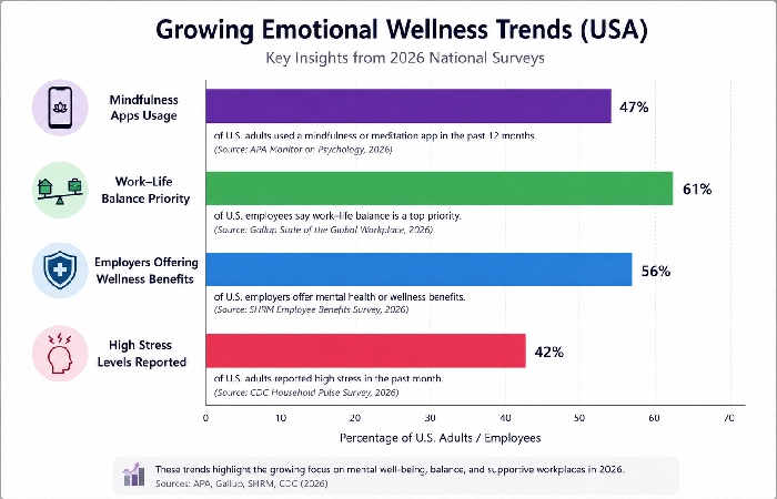 growing emotional wellness trends