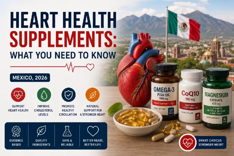 Heart Health Supplements: What You Need to Know (Mexico, 2026)