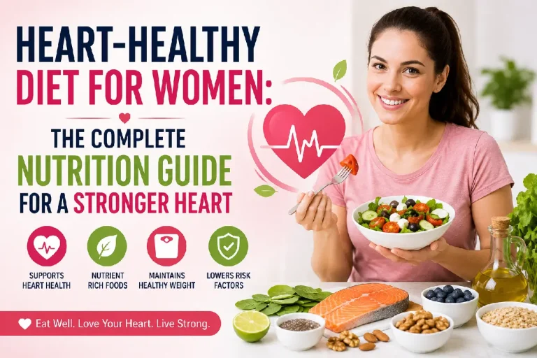 Heart-Healthy Diet for Women: The Complete Nutrition Guide for a Stronger Heart