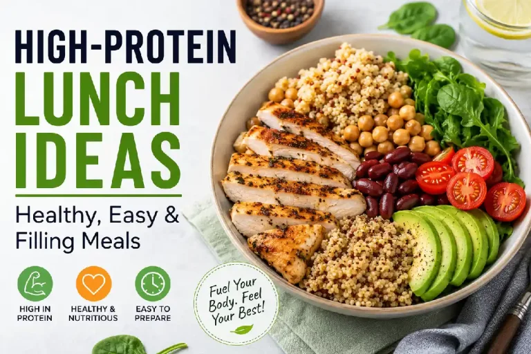 High-Protein Lunch Ideas: Healthy, Easy & Filling Meals