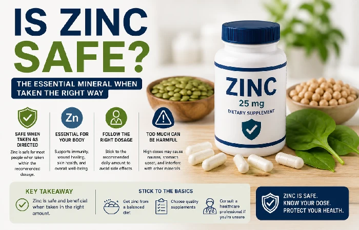 is zinc safe