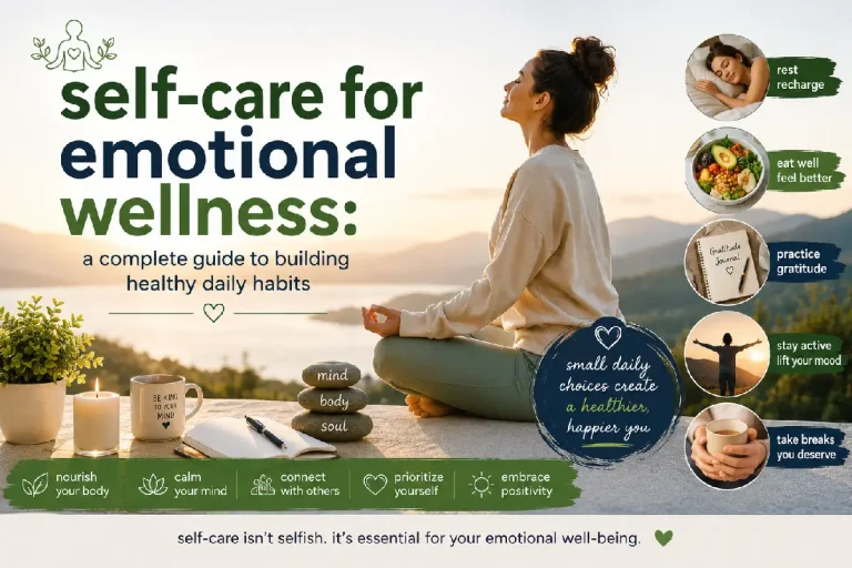 Self-Care for Emotional Wellness: A Complete Guide to Building Healthy Daily Habits