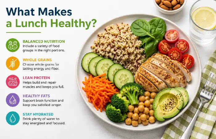 what makes a lunch healthy