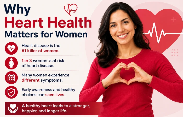 why heart health matters for women
