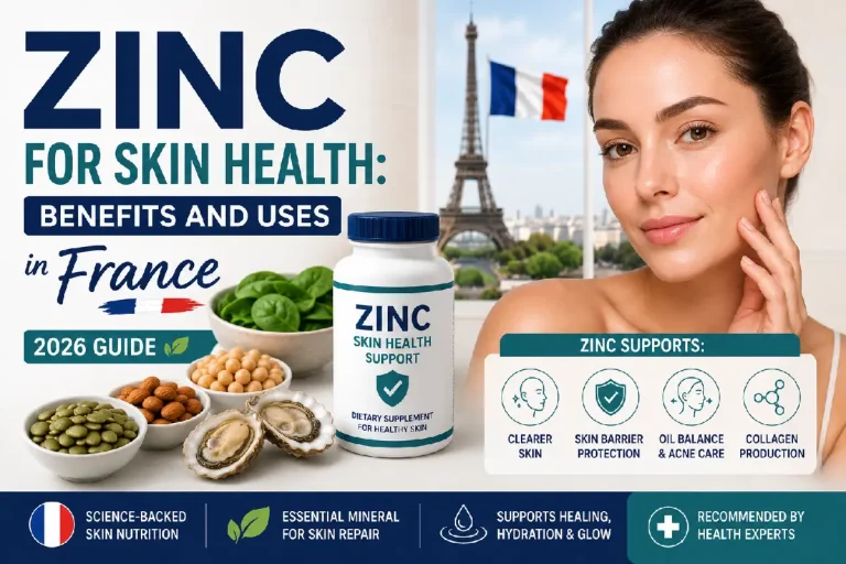 Zinc for Skin Health: Benefits and Uses in France (2026 Guide)