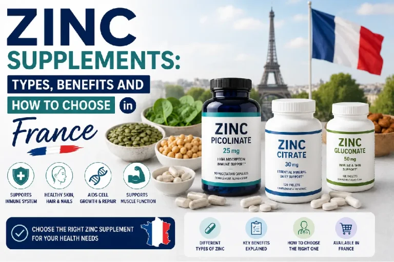 Zinc Supplements: Types, Benefits and How to Choose in France