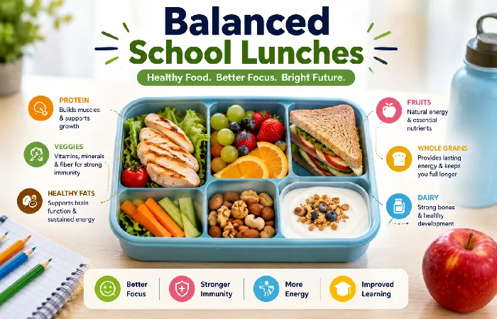 balanced school lunches