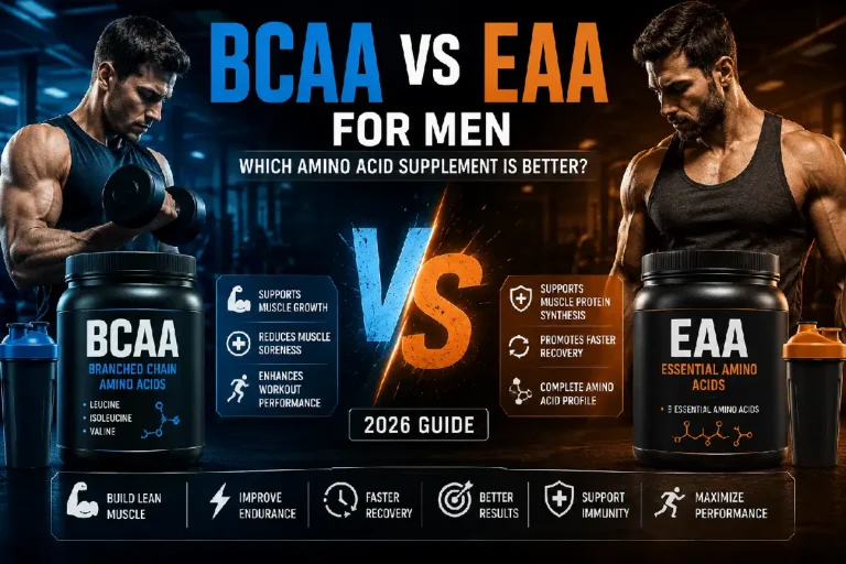 BCAA vs EAA for Men: Which Amino Acid Supplement Is Better?