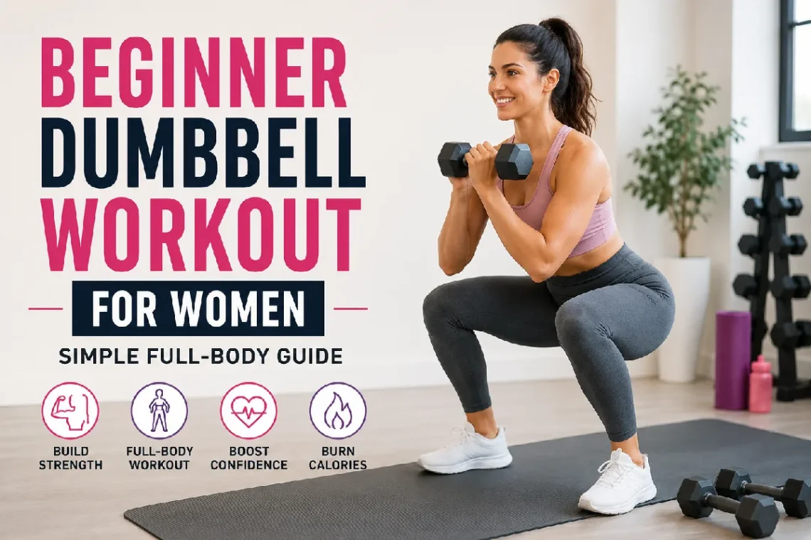 beginner dumbbell workout for women