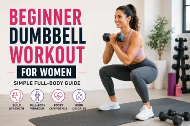 beginner dumbbell workout for women