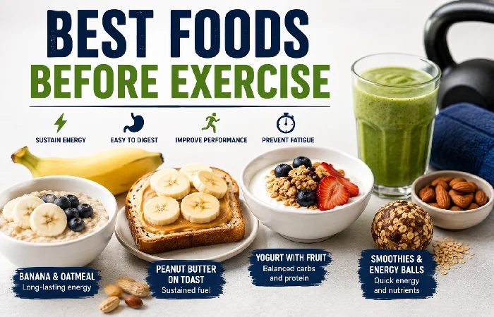 best foods before exercise