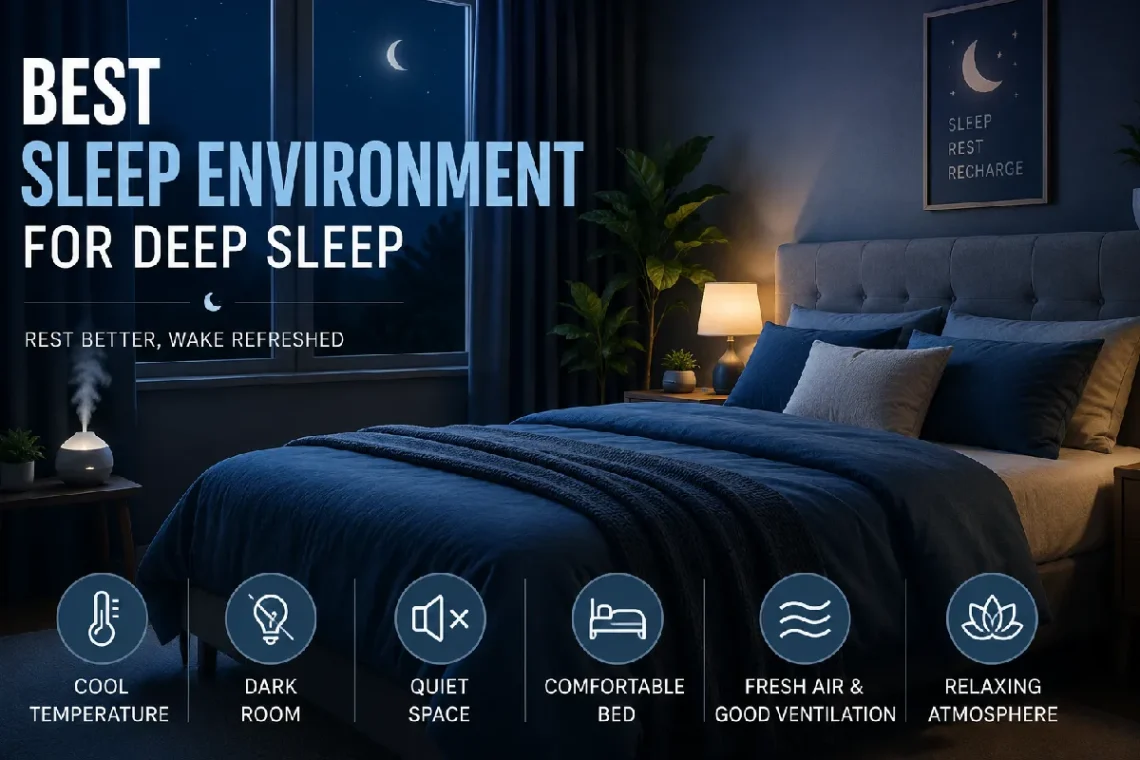 best sleep environment for deep sleep