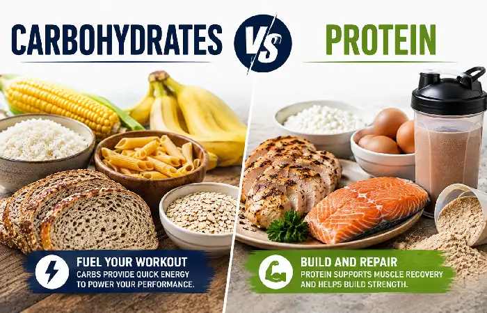 carbohydrates vs protein