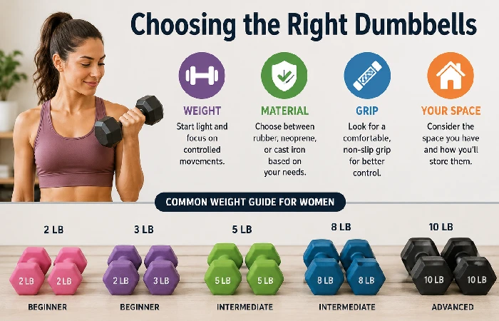 choosing the right dumbbells