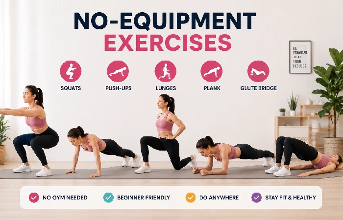 no-equipment exercises