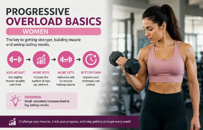 progressive overload basics women