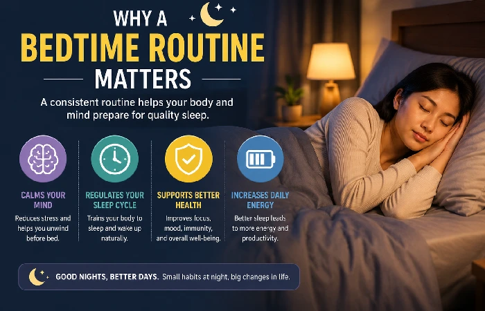 why a bedtime routine matters