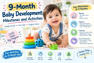 9-month baby development