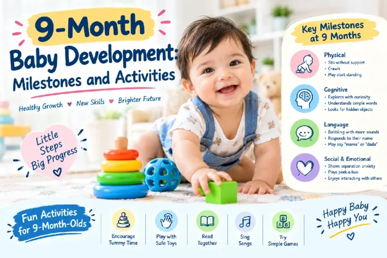 9-Month Baby Development: Milestones and Activities
