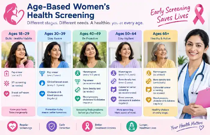 age-based women health screening
